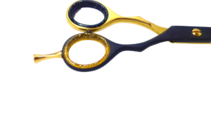 Gold and Black Professional Barber Hair Scissor