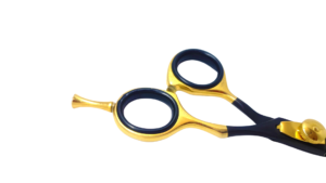 Black Golden Professional Barber Thinning Scissor