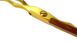 Gold Edged Professional Barber Shears/Scissor (Classic handle)