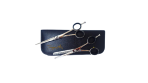 Pair of Chrome Professional Barber Scissors (Classic handle)