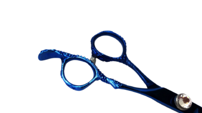 Blue Dragon Professional Barber Hair Scissor (Offset Handle) - Image 3