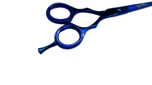 Navy Blue Professional Barber Scissors (Classic handle) Art #2