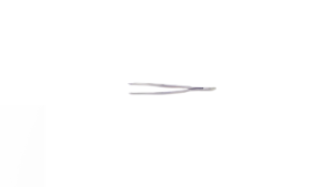 Chrome Professional Straight Tweezer (with grip)