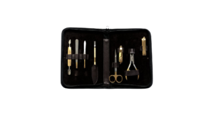 Gold and Chrome Professional Kit For Manicure and Pedicure